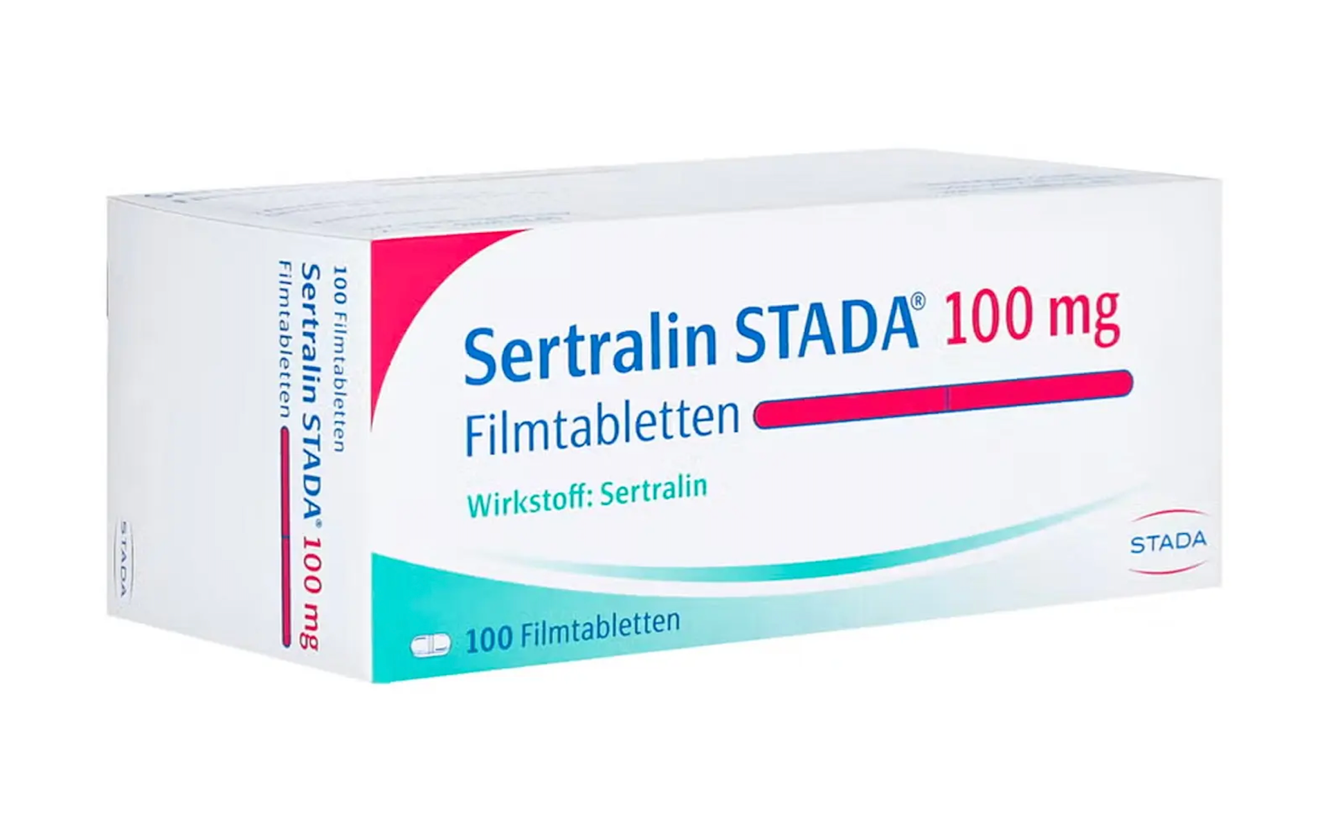 Sertraline (Zoloft, Lustral, Serlain, Gladem)-100mg